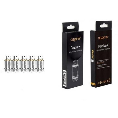 Aspire Aio PockeX U-Tech Coils 0.6ohm 5/PK