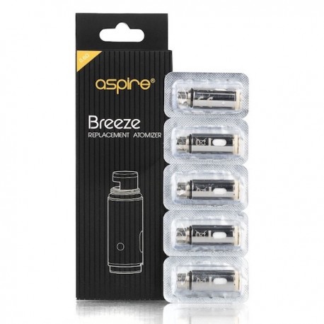 Aspire Breeze Coils 0.6 Ohm 5/PK