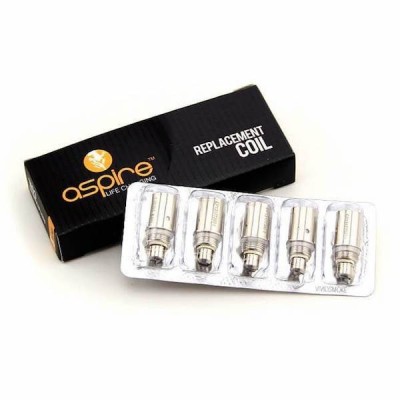 Aspire Replacement BDC/BVC Coils  1.8 Ohm 5/PK