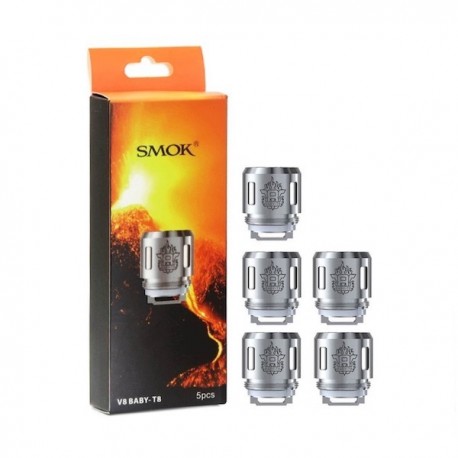 SMOK TFV8 Baby OCTUPLE T8 Coils 5/PK