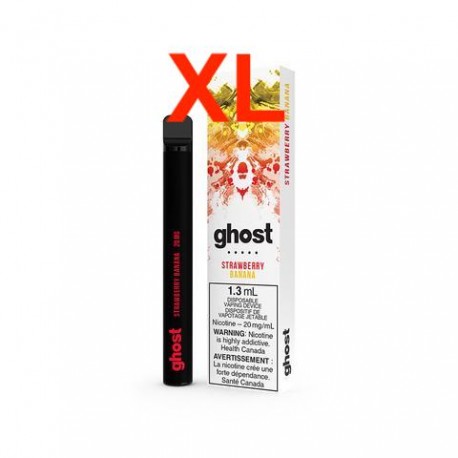 XL VERSION Ghost Disposable Strawberry Banana 50mg